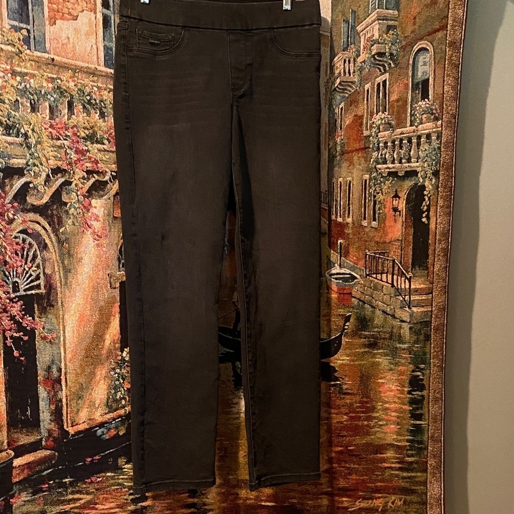 3 for $15Nine West Women's Straight Leg Jeans - Black